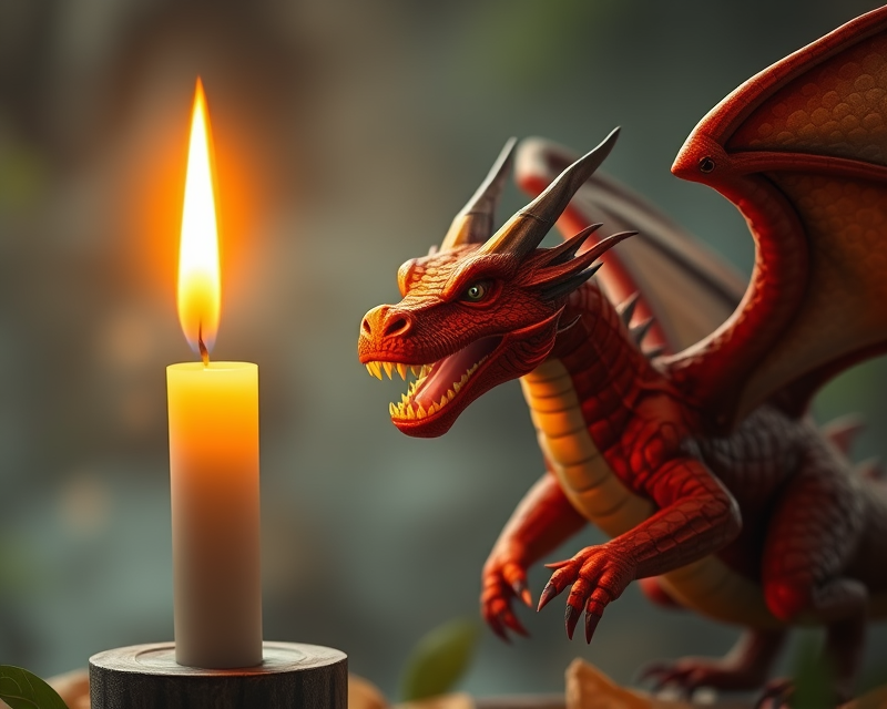 candle, dragon, minecraft, potato chip